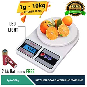 Digital Kitchen Scale – Precision for Perfect Cooking and Baking | ডিজিটাল কিচেন স্কেল – রান্না ও বেকিংয়ের জন্য সঠিক ওজন পরিমাপ
